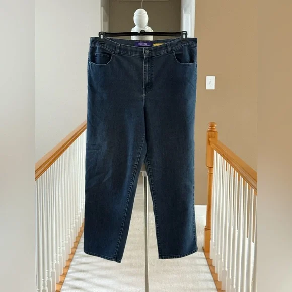 Women's Plus Jeans, Right Fit by Catherine's Straight Leg, Size 18W - Picture 1 of 11